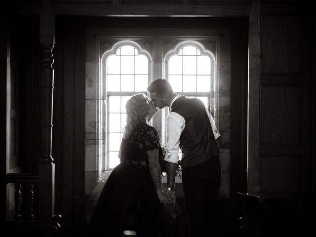 Jake and Rebecca's Wedding in Bamburgh, Northumberland 13