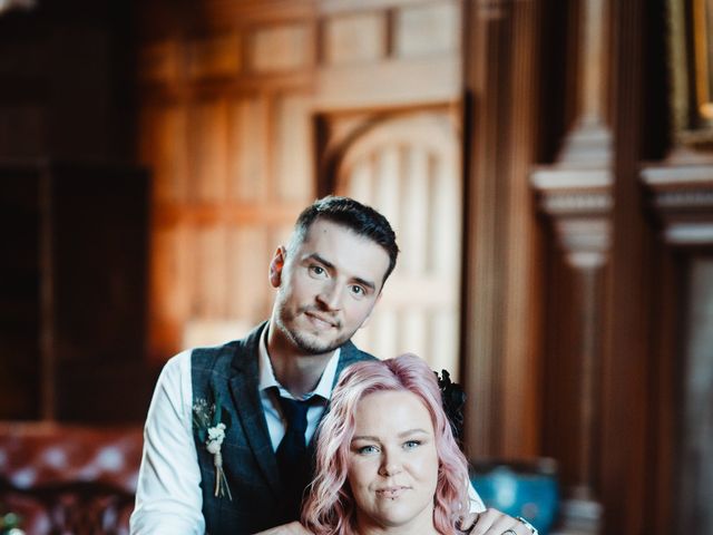 Jake and Rebecca's Wedding in Bamburgh, Northumberland 15