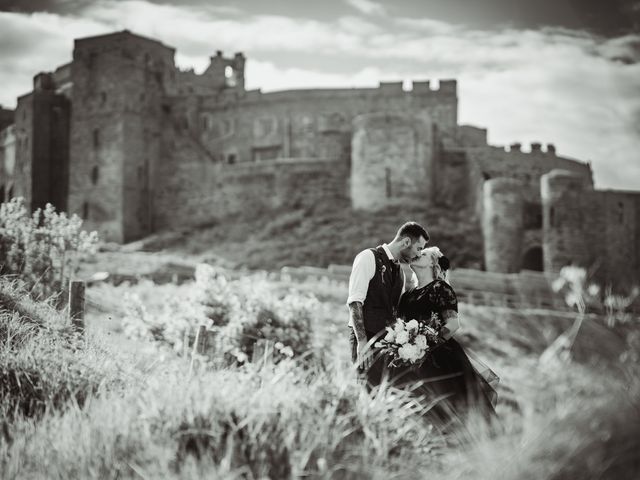Jake and Rebecca's Wedding in Bamburgh, Northumberland 21