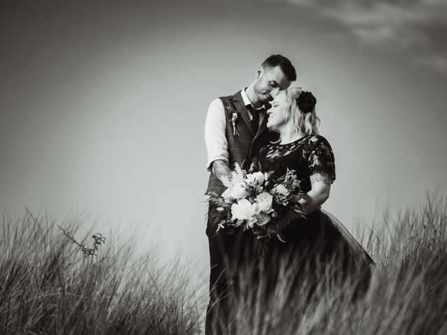 Jake and Rebecca's Wedding in Bamburgh, Northumberland 23