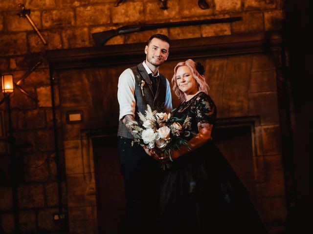 Jake and Rebecca's Wedding in Bamburgh, Northumberland 32