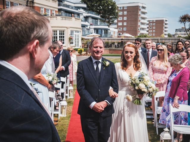 Ethan and Lucy's Wedding in Bournemouth, Dorset 11