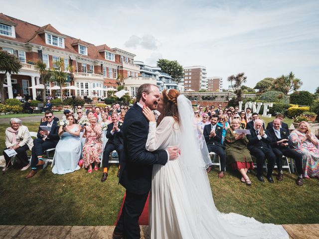 Ethan and Lucy's Wedding in Bournemouth, Dorset 1