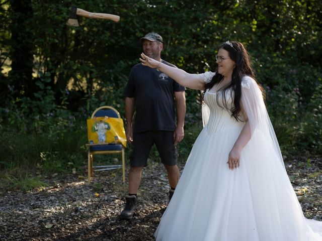 Robert Lewis and Bethan Thomas's Wedding in Carmarthen, Carmarthenshire 10