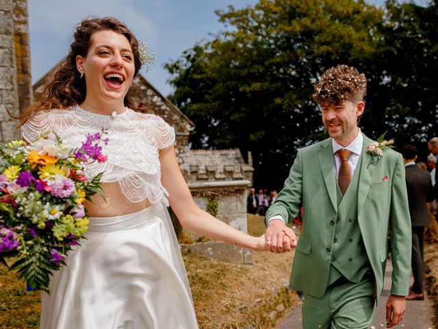 Tom and Molly&apos;s Wedding in St Austell, Cornwall 11
