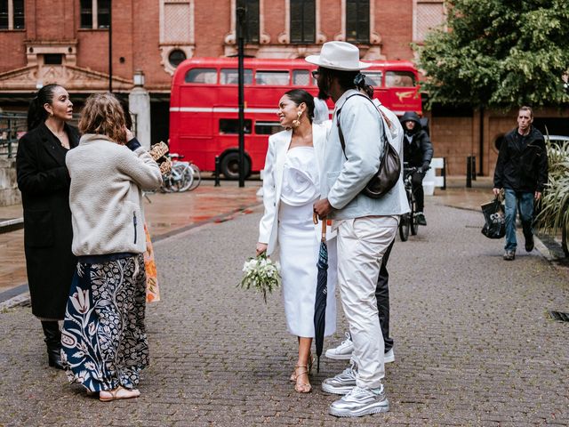 Pierre and Denielle&apos;s Wedding in Hackney, East London 99