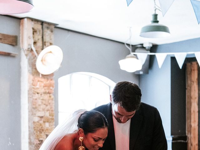 Pierre and Denielle&apos;s Wedding in Hackney, East London 226