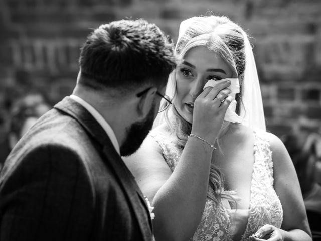 Andrew and Chloe's Wedding in Flint, Flintshire 17