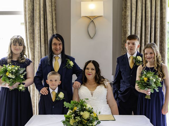 Shaun and Laura&apos;s Wedding in Clayton Le Moors, Lancashire 28