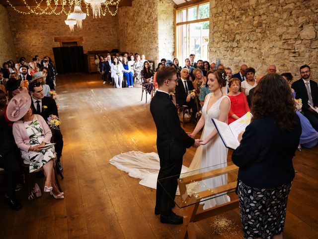Dan and Francesca's Wedding in Aylesbury, Buckinghamshire 13