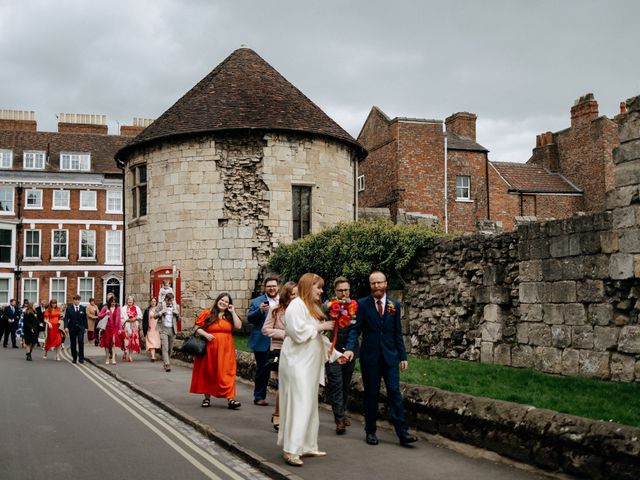 Chris and Leonie&apos;s Wedding in York, North Yorkshire 22