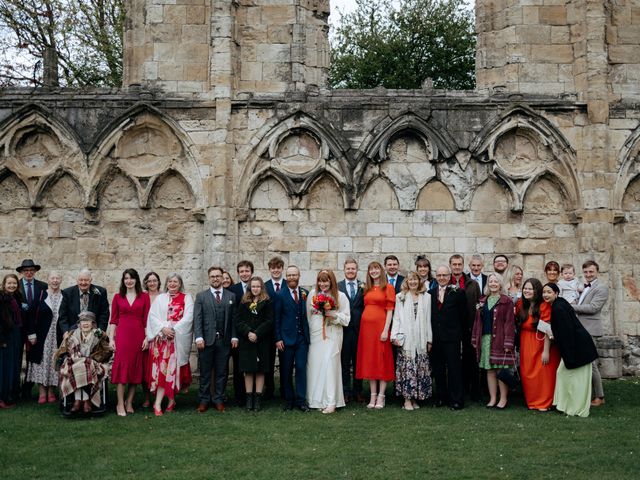 Chris and Leonie&apos;s Wedding in York, North Yorkshire 25