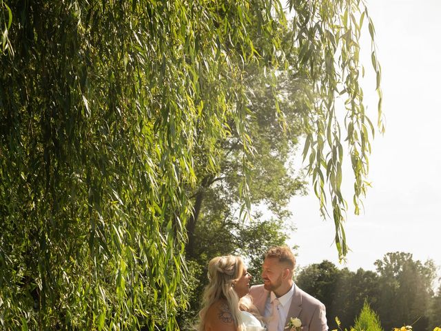 Sam and Kate's Wedding in Ampfield, Hampshire 85