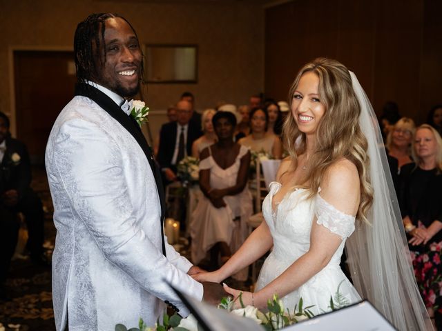 Jordan and Cheryl's Wedding in Hemel Hempstead, Hertfordshire 14