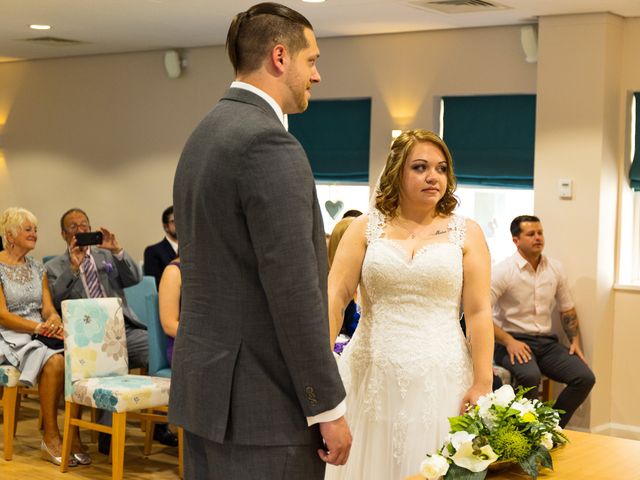 Tammy and Sam&apos;s Wedding in Leicester, Leicestershire 16