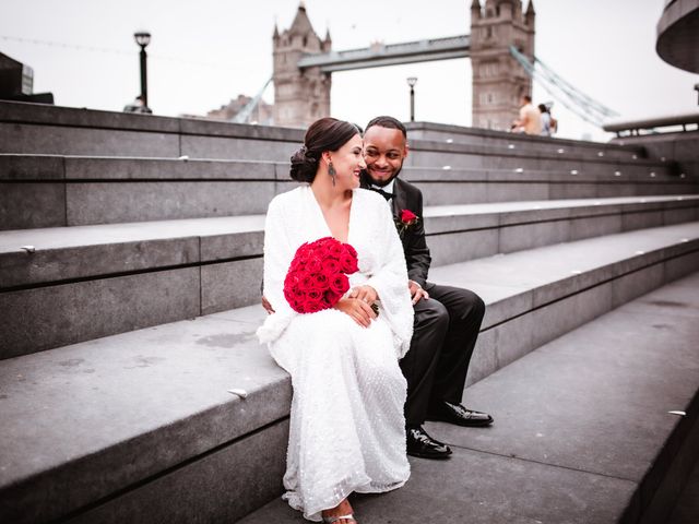 Klara and Alex&apos;s Wedding in London Bridge, East Central London 7