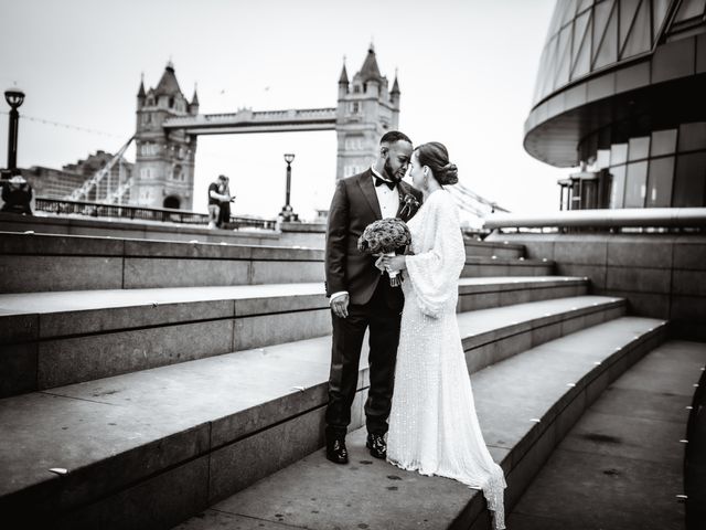 Klara and Alex&apos;s Wedding in London Bridge, East Central London 8