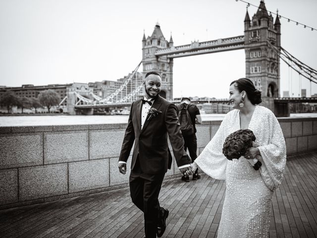 Klara and Alex&apos;s Wedding in London Bridge, East Central London 9