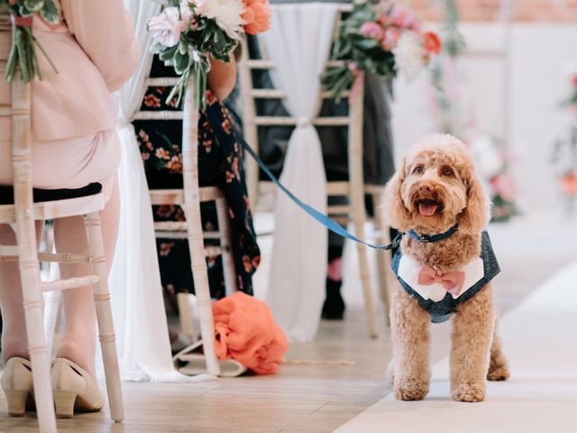 Mike and Grace&apos;s Wedding in Sopley, Hampshire 71