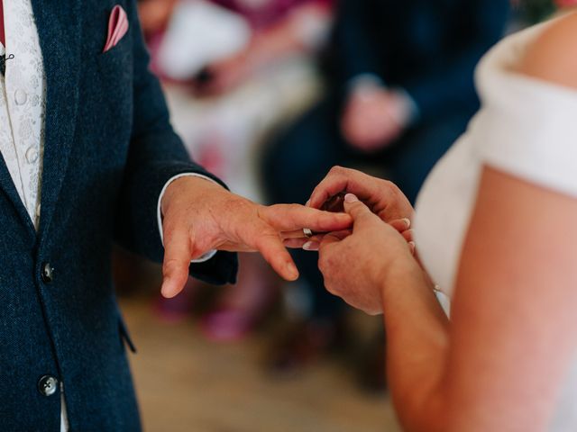 Mike and Grace&apos;s Wedding in Sopley, Hampshire 91