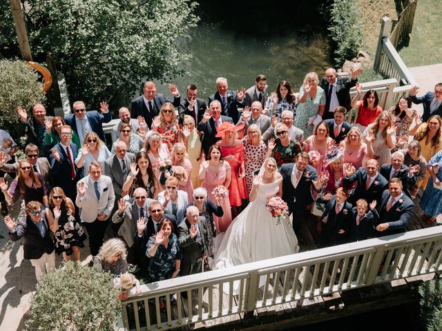 Mike and Grace&apos;s Wedding in Sopley, Hampshire 114