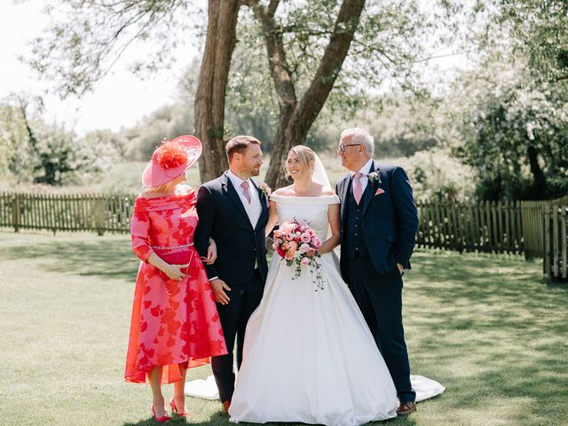 Mike and Grace&apos;s Wedding in Sopley, Hampshire 115