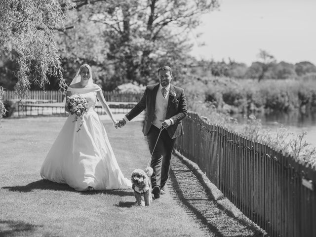 Mike and Grace&apos;s Wedding in Sopley, Hampshire 121