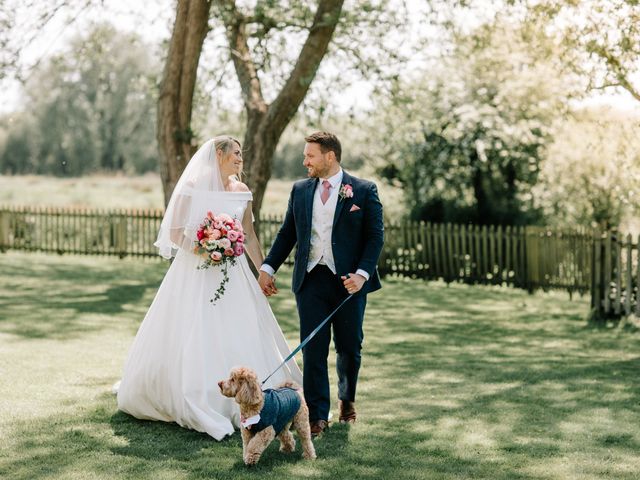 Mike and Grace&apos;s Wedding in Sopley, Hampshire 124