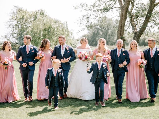 Mike and Grace&apos;s Wedding in Sopley, Hampshire 129