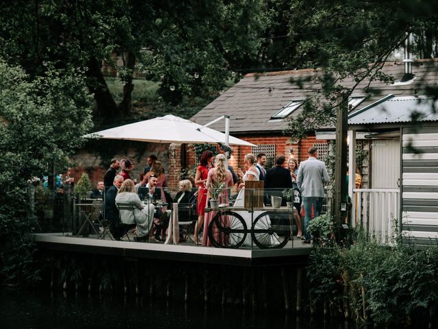 Mike and Grace&apos;s Wedding in Sopley, Hampshire 189