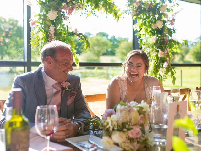 Tom and Amy&apos;s Wedding in Silchester, Hampshire 53