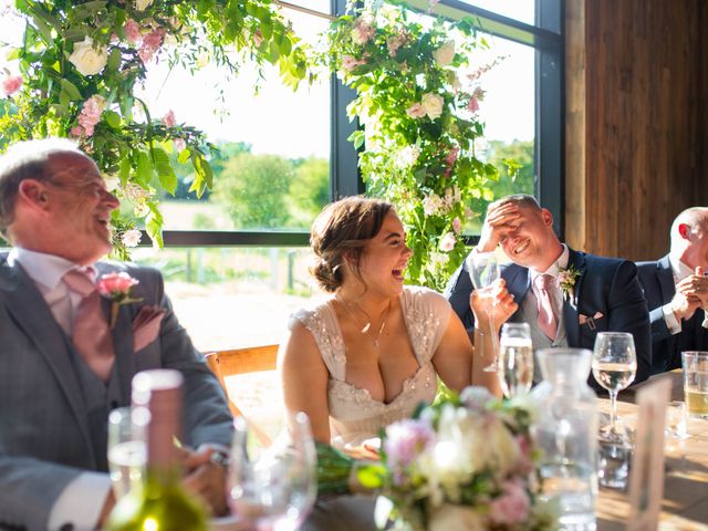 Tom and Amy&apos;s Wedding in Silchester, Hampshire 57