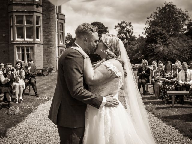 Brittany and Eddie&apos;s Wedding in Scottish Borders, Lothian &amp; Borders 21