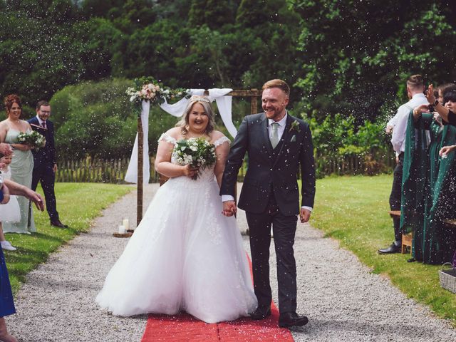 Brittany and Eddie&apos;s Wedding in Scottish Borders, Lothian &amp; Borders 22