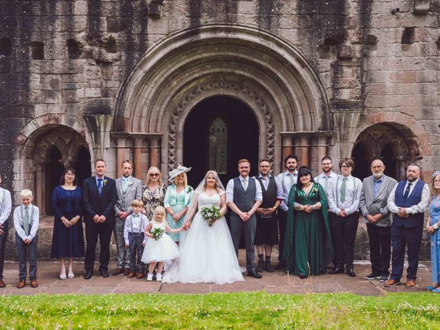 Brittany and Eddie&apos;s Wedding in Scottish Borders, Lothian &amp; Borders 24