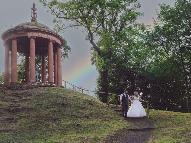 Brittany and Eddie&apos;s Wedding in Scottish Borders, Lothian &amp; Borders 30