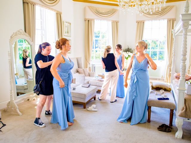Michael and Hannah's Wedding in Bourton on Dunsmore, Warwickshire 16
