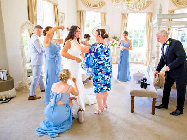 Michael and Hannah's Wedding in Bourton on Dunsmore, Warwickshire 29