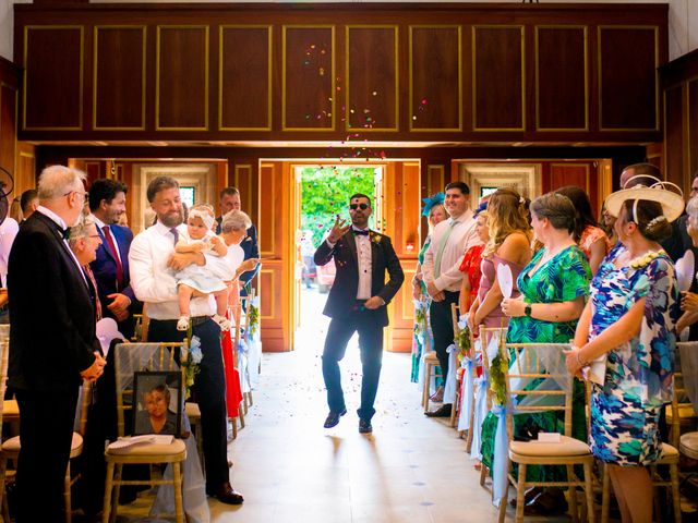Michael and Hannah's Wedding in Bourton on Dunsmore, Warwickshire 36