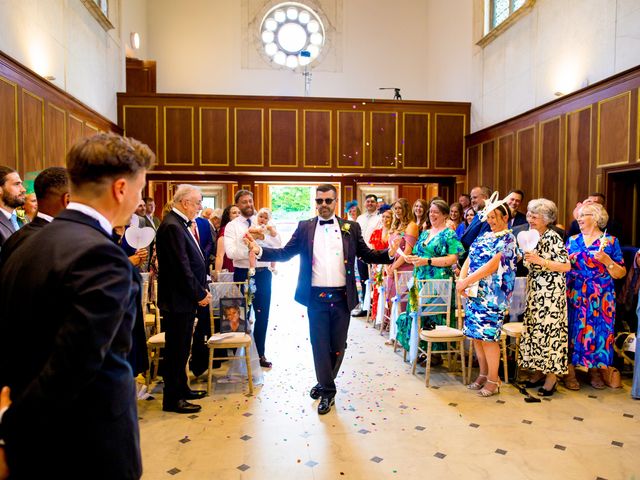 Michael and Hannah's Wedding in Bourton on Dunsmore, Warwickshire 37