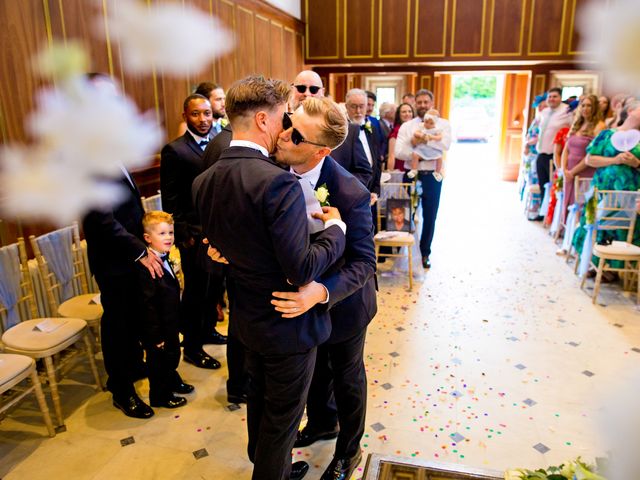 Michael and Hannah's Wedding in Bourton on Dunsmore, Warwickshire 39