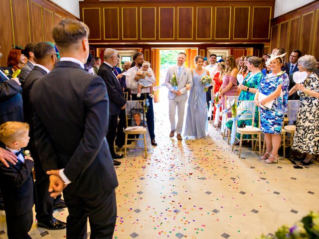 Michael and Hannah's Wedding in Bourton on Dunsmore, Warwickshire 40