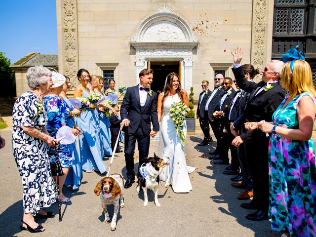 Michael and Hannah's Wedding in Bourton on Dunsmore, Warwickshire 52