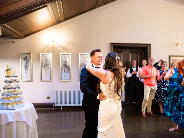 Michael and Hannah's Wedding in Bourton on Dunsmore, Warwickshire 99