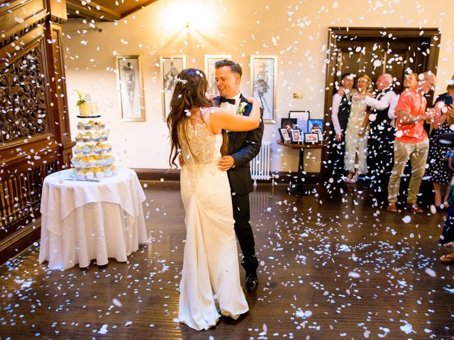 Michael and Hannah's Wedding in Bourton on Dunsmore, Warwickshire 101