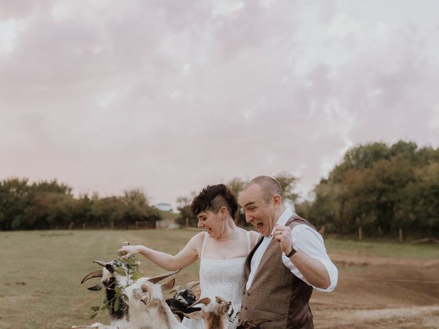 Phil and Kirsty's Wedding in Bridport, Dorset 4