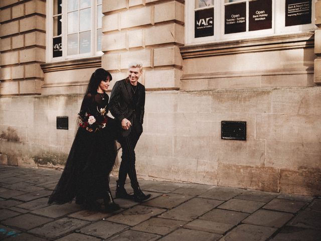 Trev and Amy's Wedding in Bristol City, Bristol 56