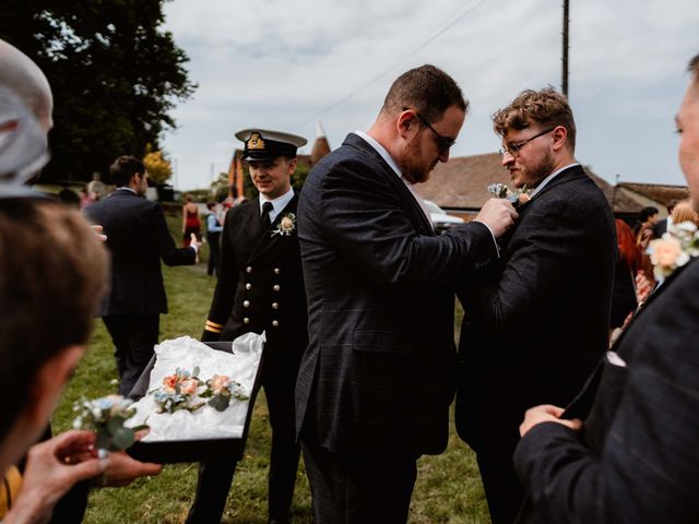 Connor and Jasmine's Wedding in Faversham, Kent 30