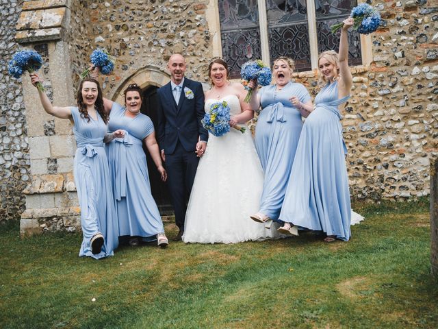 James and Louise&apos;s Wedding in Reepham, Norfolk 34