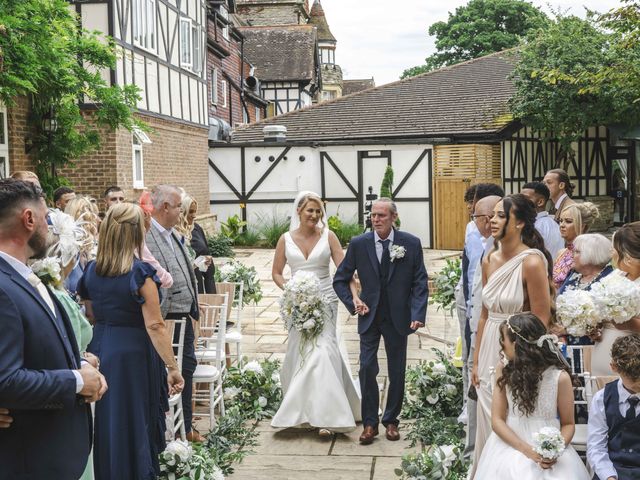 Dean and Charlotte&apos;s Wedding in East Grinstead, West Sussex 18